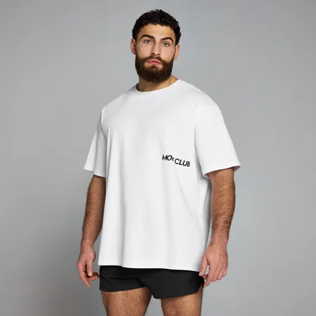 MP Herren Move Club T-Shirt – Weiß