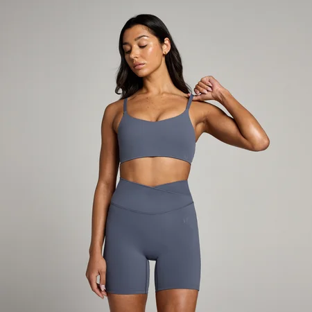 MP Damen Tempo Sport-BH – Dunkles Graublau