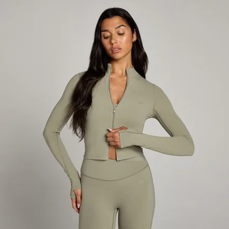 MP Damen Tempo Crop-Jacke – Brindle