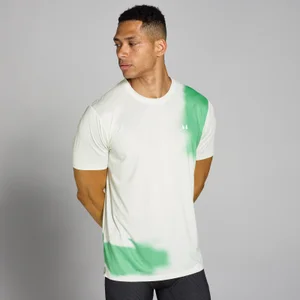 MP Herren Velocity Netz-T-Shirt mit Aufdruck – Misty Green - Size XL