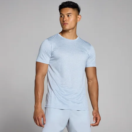 MP Herren Tempo Meliertes T-Shirt – Eisgrau