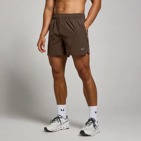 MP Herren Training gewebte 13-cm-Shorts — Schokolade