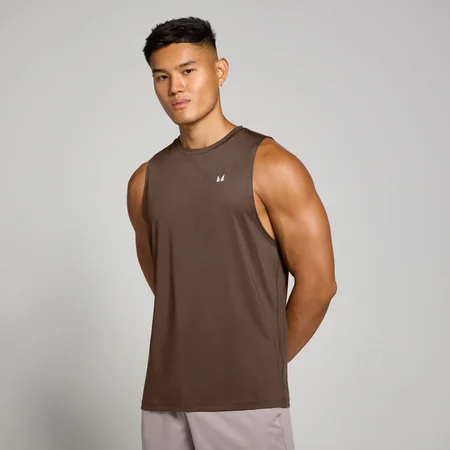 MP Herren Training Tanktop – Schokolade