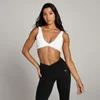 MP Damen Tempo Sport-BH mit Twist-Vorderseite – Weiß