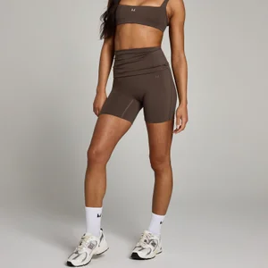 MP Damen Studio Umschlagbare Shorts – Schokolade - Size S