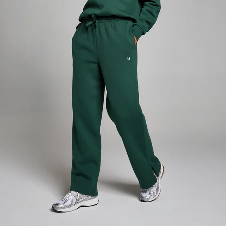 MP Damen Basics Jogginghose mit geradem Bein – Racing-Grün