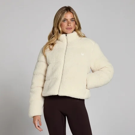 MP Damen Borg Steppjacke – Helles Cremeweiß