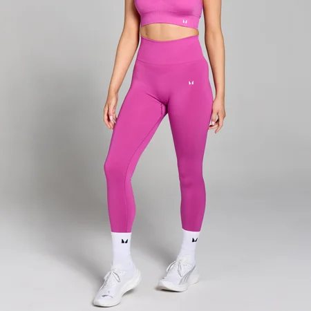 MP Damen Tempo Nahtlose Scrunch-Leggings – Lila-Pink