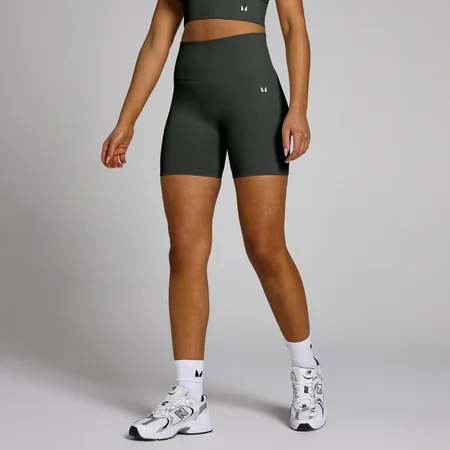 MP Damen Shape Nahtlose Radlerhose — Dunkle Schatten