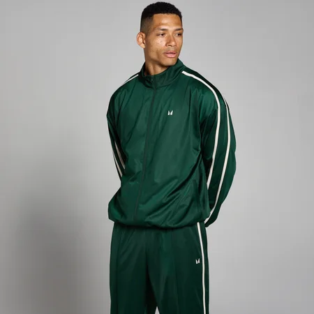 MP Herren Trikot Trainingsjacke – Dunkles Smaragdgrün