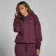 MP Damen Basics Oversize-Kapuzenpulli – Dunkle Beere