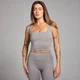 MP Damen Active Top mit quadratischem Ausschnitt – Kühles Grau