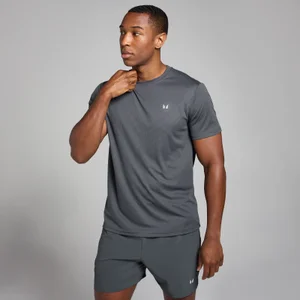 MP Herren Active Grid Trainings-T-Shirt – Dunkelgrau - Size XS