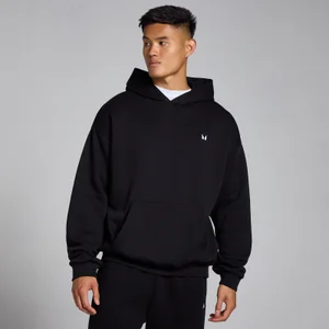 MP Herren Rest Day Oversized Kapuzenpulli – Schwarz - Size M