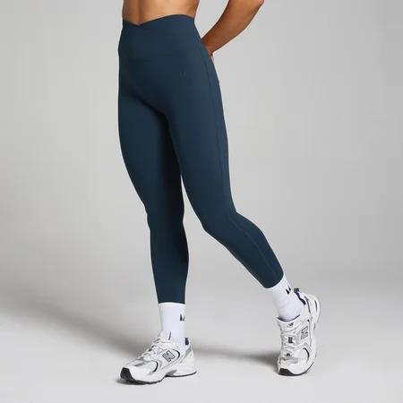 MP Damen Tempo Leggings – Dunkles Saphirblau