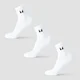 MP knöchellange Laufsocken (3er-Pack) – Weiß