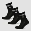 MP Pilates-Socken (3er Pack) – Schwarz