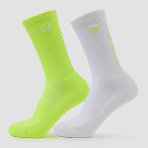 MP Move Club Laufsocken (2 Paar) – Gelb - Size UK 2-5