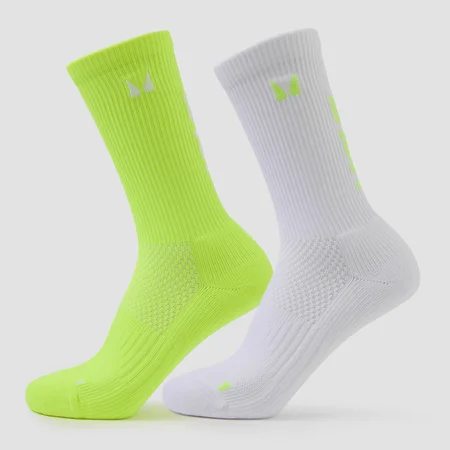 MP Move Club Laufsocken (2 Paar) – Gelb
