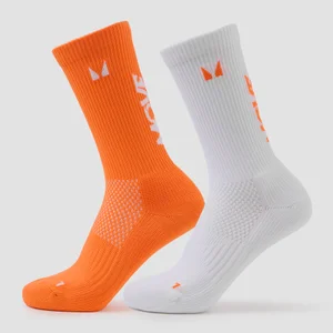MP Move Club Laufsocken (2 Paar) – Orange - Size UK 2-5