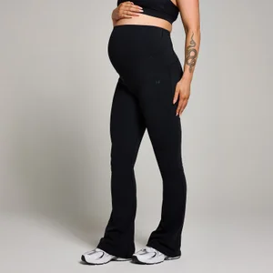 MP Damen Umstands-Schlagleggings Über dem Babybauch – Schwarz - Size XS