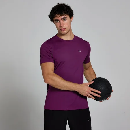 MP Herren Active Gitter-T-Shirt – Violett