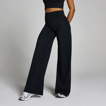 MP Damen Leggings Tempo Weites Bein, Größe Tall - Schwarz