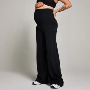 MP Damen Umstands-Leggings mit weitem Bein – Schwarz - Size XS
