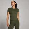 MP Damen Tempo Body Fit Kurzarm-T-Shirt - Waldgrün