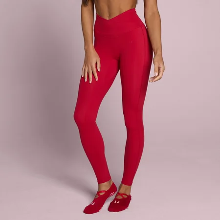 MP Damen Tempo Leggings - Rosenrot