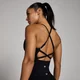 MP Damen Tempo Seamless Strappy Top - Schwarz
