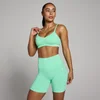 MP Damen Tempo Nahtlos Gerafft Sport-BH - Mintgrün