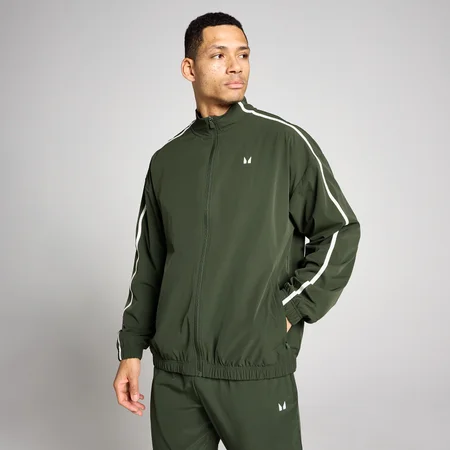 MP Herren Tempo Panel Woven Jacke - Waldgrün