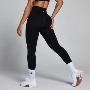 MP Damen Lift Seamless Scrunch Leggings - Schwarz - Size M