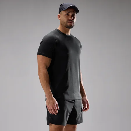 MP Herren Training Ultra Gridded T-Shirt – Schwarz
