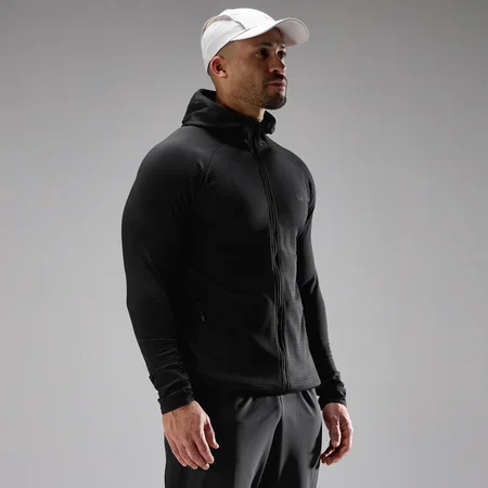 MP Herren Training Ultra Gridded Hoodie – Schwarz