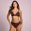 MP Damen V-Ausschnitt Bralette - Karamell