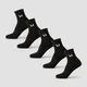 MP Unisex Knöchelsocken (5er-Pack) - Schwarz