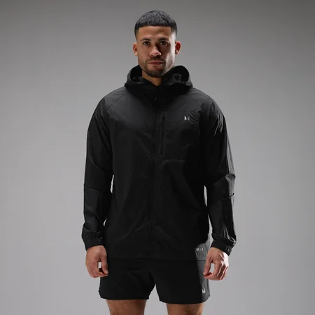 MP Herren Velocity Ultra Lightweight Packable Jacket - Schwarz