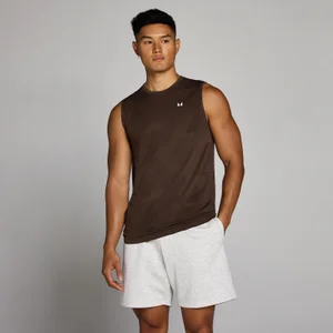 MP Herren Tempo Pillar Graphic Seamless Tank - Kakao - Size XS