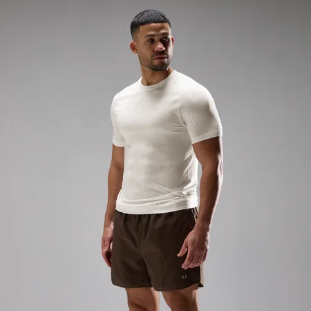 MP Herren Velocity Ultra Seamless T-Shirt - Off White