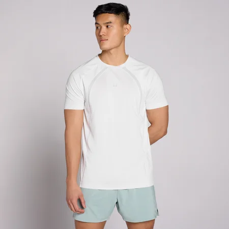MP Herren Tempo Panel T-Shirt - Wolkengrau