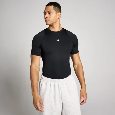 MP Herren Training Kurzarm Baselayer - Schwarz