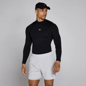 MP Herren Training High Neck Langarm Baselayer - Schwarz - Size M