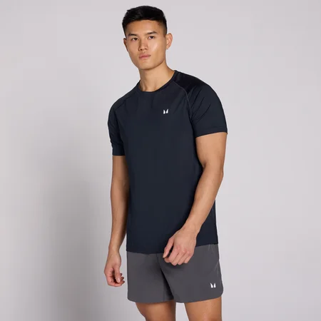 MP Herren Training Kurzarm T-Shirt - Dunkelblau