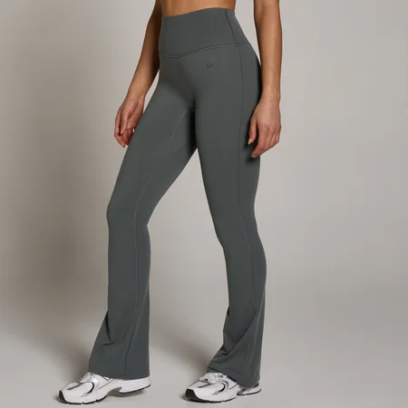 MP Damen Tempo Flared Leggings - Dunkelgrau