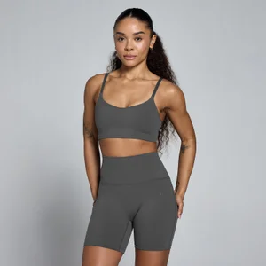 MP Damen Tempo Sport-BH - Dunkelgrau - Size M