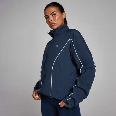 MP Damen Tempo Contrast Woven Jacke - Mitternachtsblau