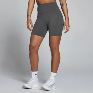 MP Damen Tempo High Waisted Shorts - Dunkelgrau - Size M