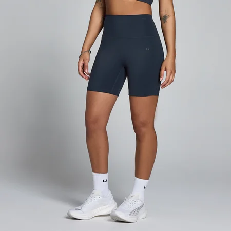 MP Damen Tempo Hoch Geschnittene Shorts - Dunkelmarineblau